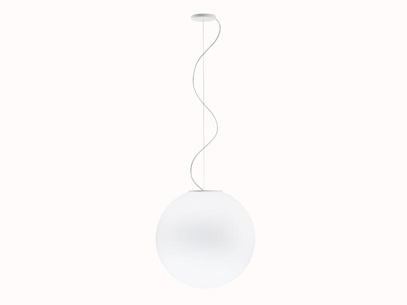 Glass pendant lamp | Lumi Sfera by Fabbian