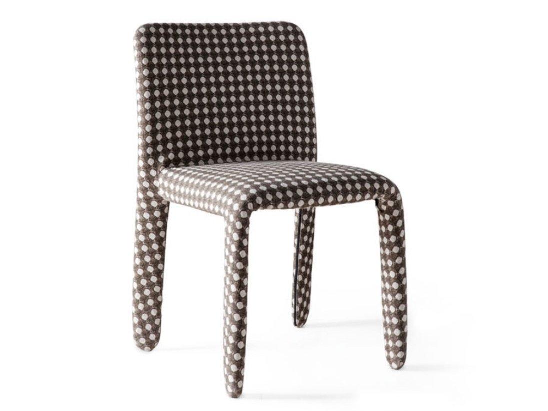 Upholstered fabric chair | Glove-up by Molteni