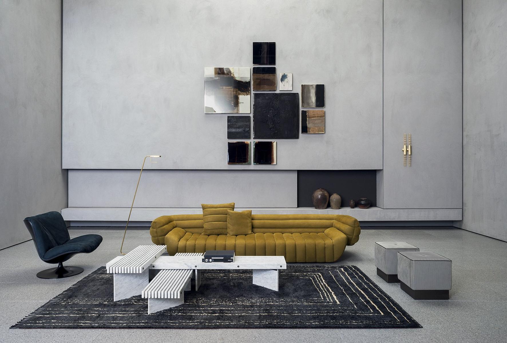 Leather sofa | Tactile by Baxter