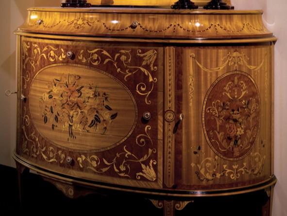 Cherry wood chest of drawers | Stile Maggiolini by Ezio Bellotti