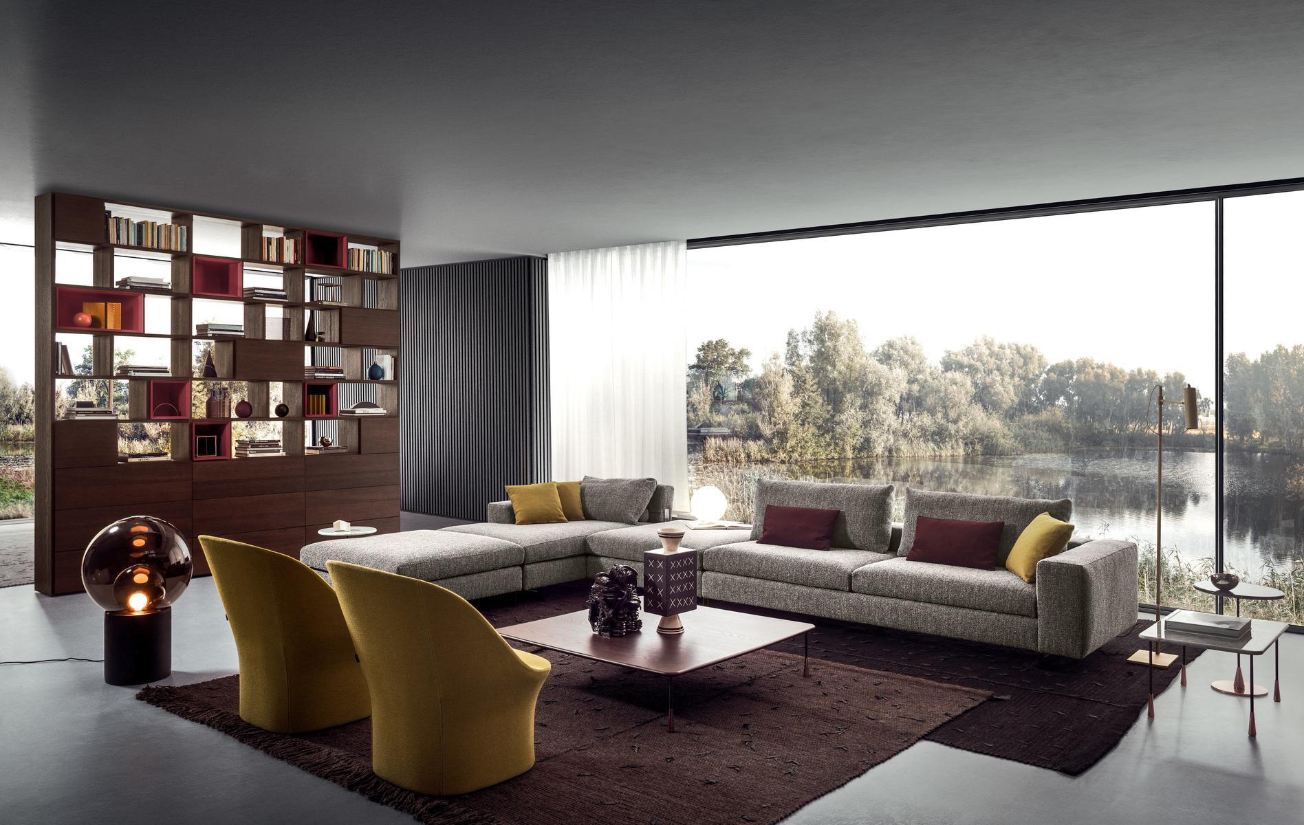 Round coffee table | Baio by Pianca