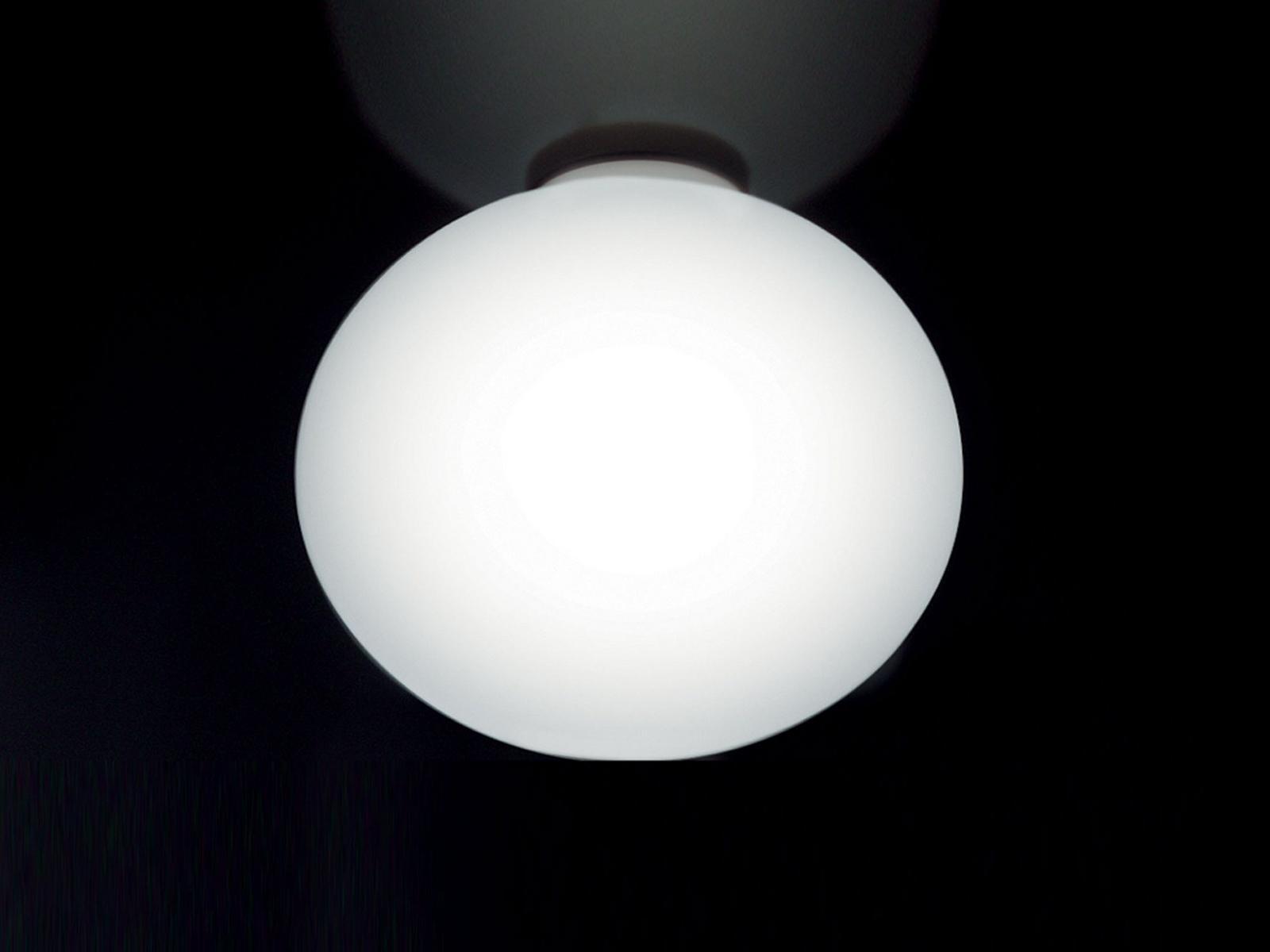 LED blown glass ceiling light | Sphera Pl37 by Leucos