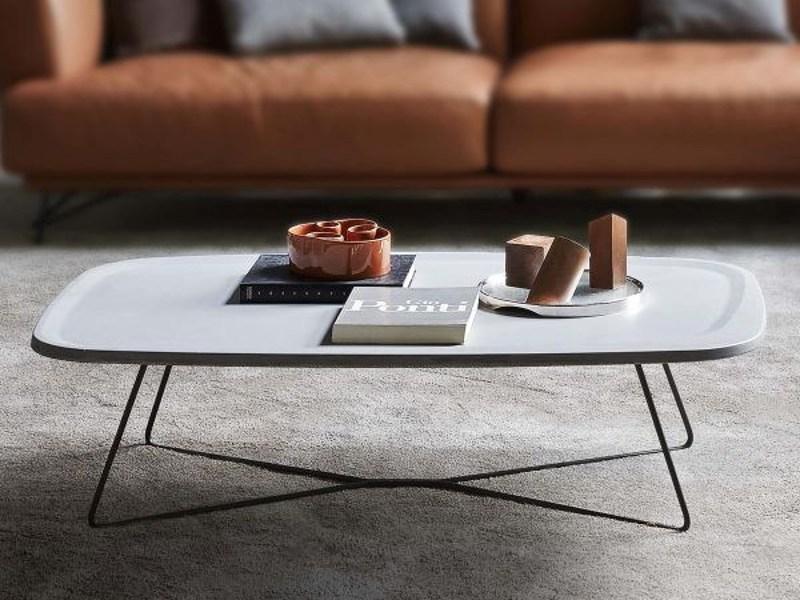 Low rectangular coffee table for living room | Verve by Ditre Italia