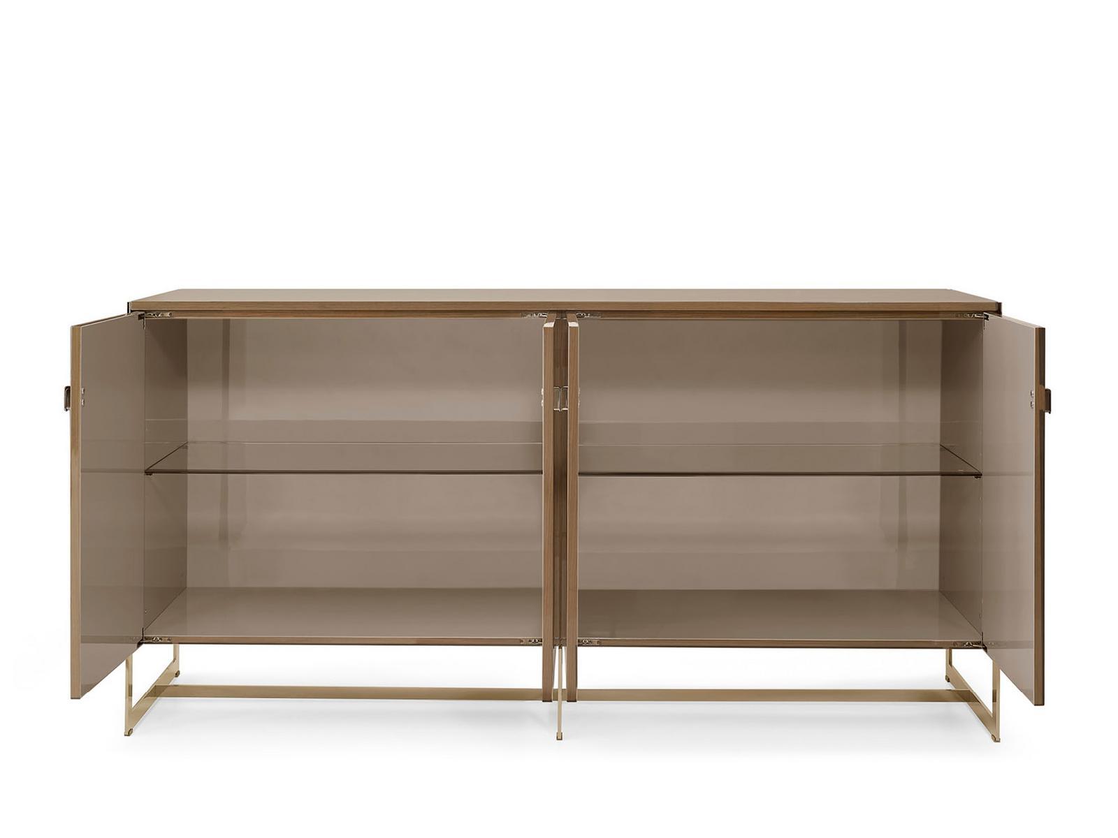Wooden sideboard with doors | Mavis by Volpi
