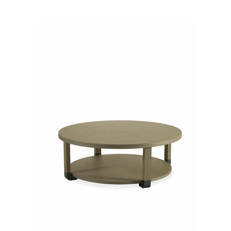 Round solid wood coffee table | Jacques by Galimberti Nino