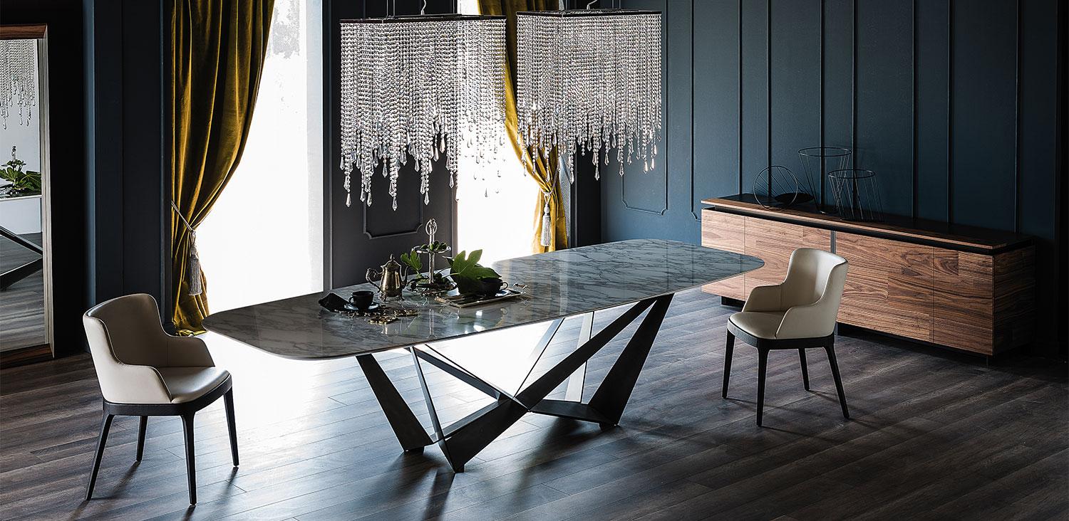 Rectangular ceramic table | Skorpio Keramik by Cattelan Italia