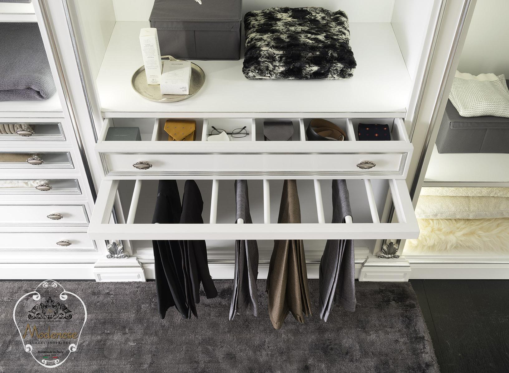 Wooden walk-in wardrobe | 14908 by Modenese Gastone