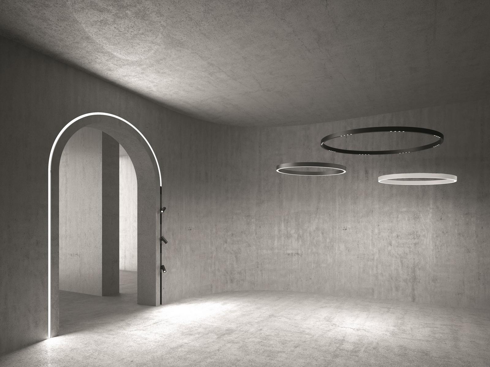 Linear lighting profile for LED modules | A.24 Circular by Artemide