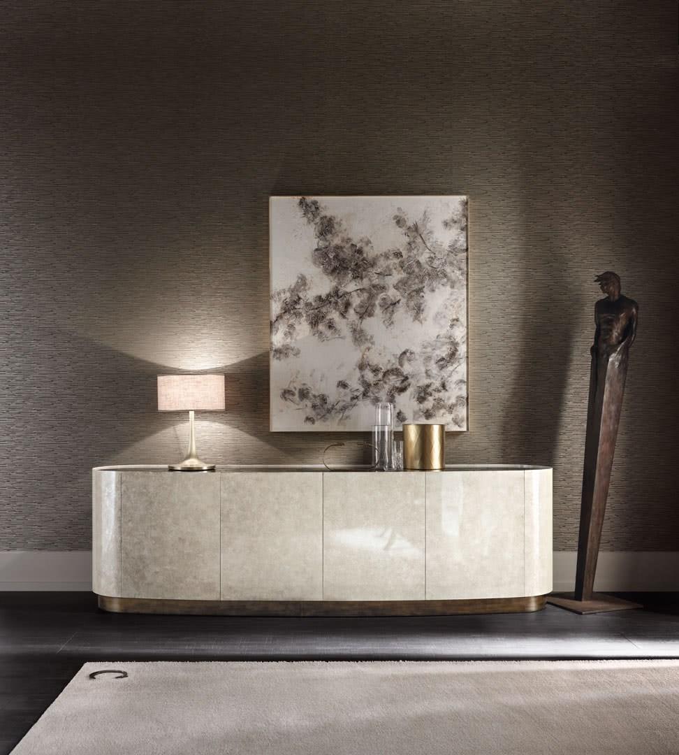 Wooden sideboard with doors | Mirto by Cantori