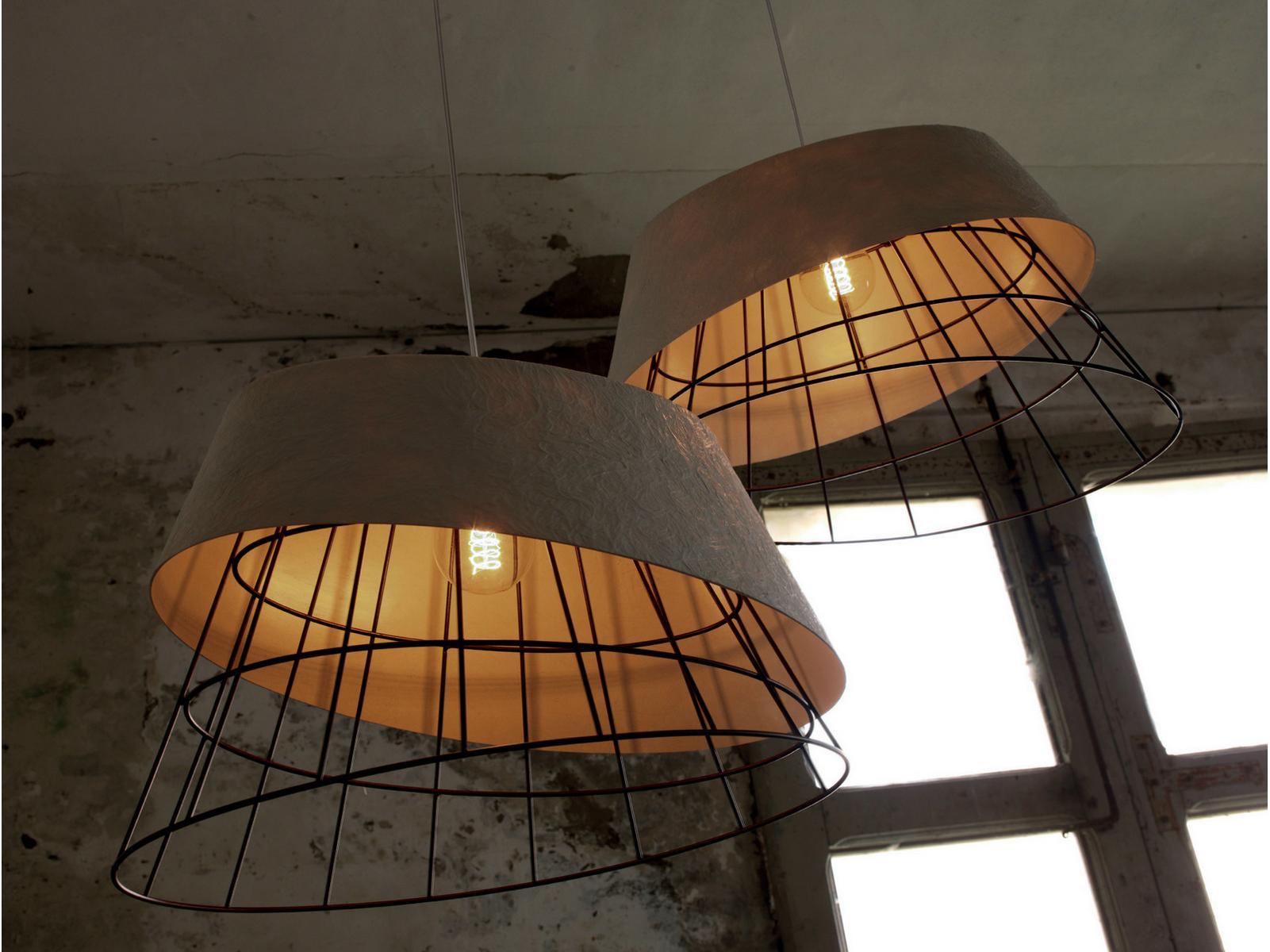 Fiberglass pendant lamp | Mono by Karman