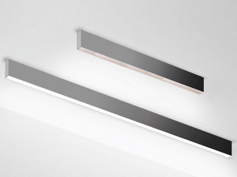 Direct light aluminium ceiling lamp | Algoritmo by Artemide
