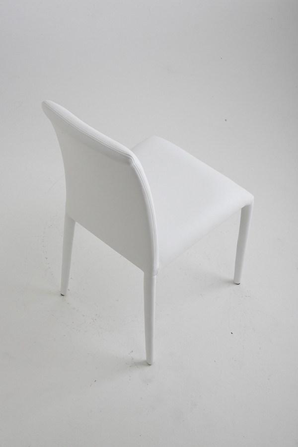 Upholstered leather chair | Vittoria by Riflessi