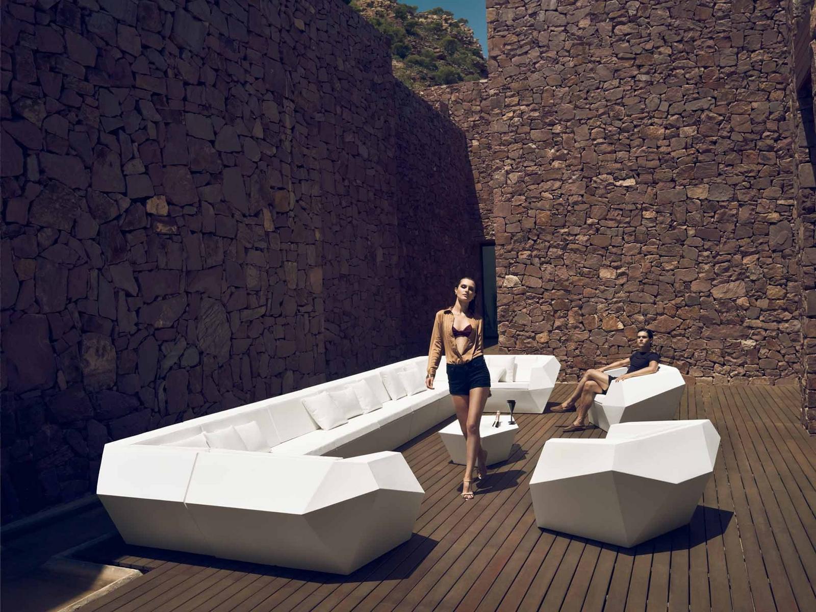 Modular garden sofa | Faz by Vondom