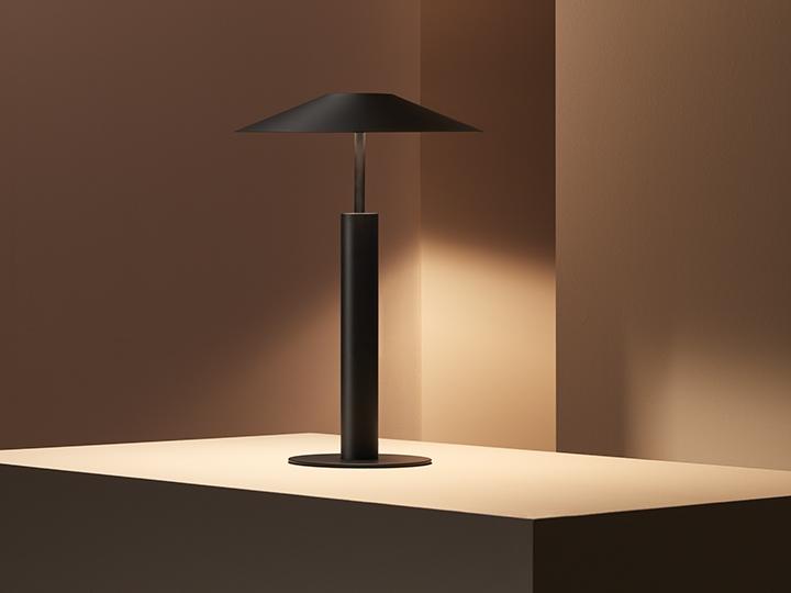 LED steel table lamp | H by Leds C4