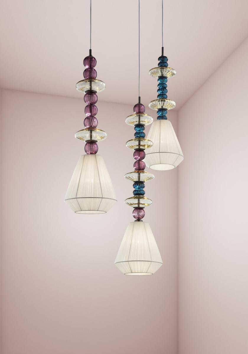Glass pendant lamp | Bon Bon by Sylcom