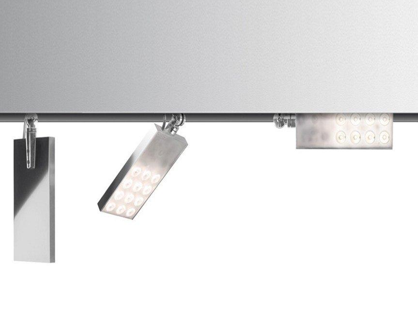 LED aluminium track-Light | Pad by Artemide