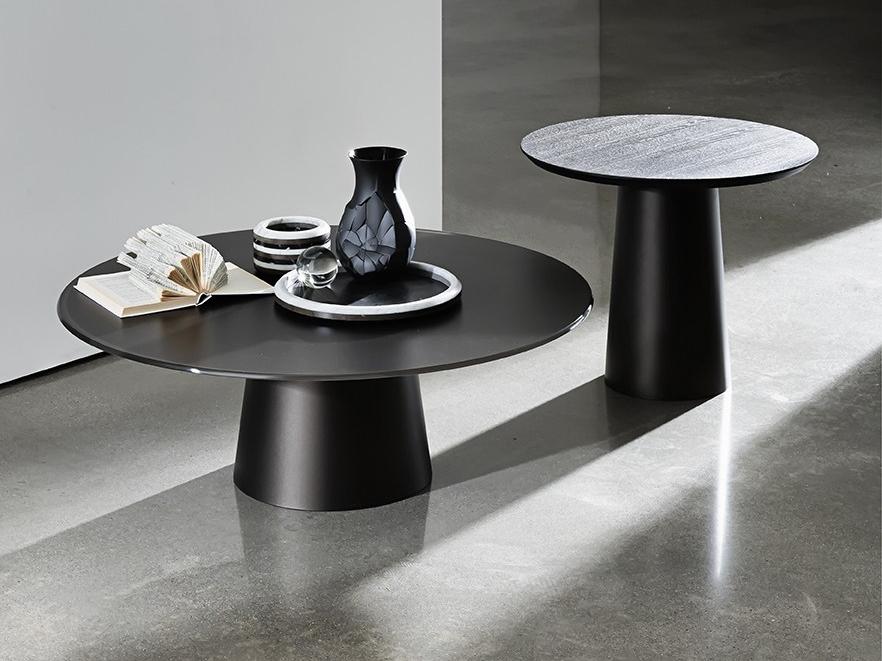 Round glass coffee table | Totem by Sovet