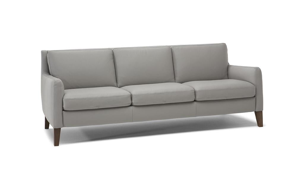 Modular velvet sofa | Quiete by Natuzzi Editions