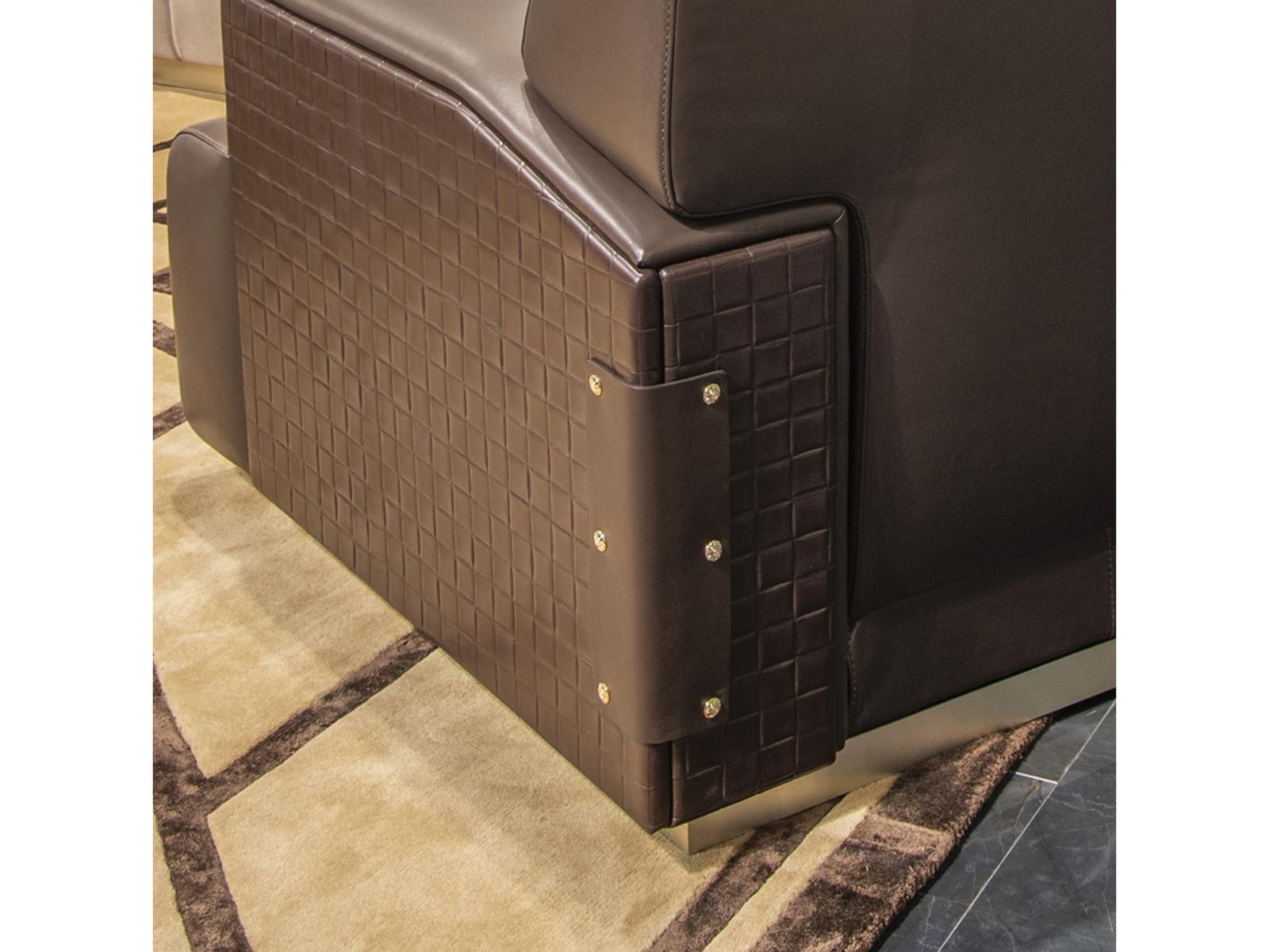 Recliner relaxing leather armchair | Bourbon by Formitalia