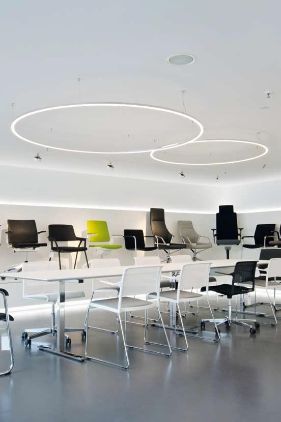 LED aluminium pendant lamp | Circolo Slim by Sattler