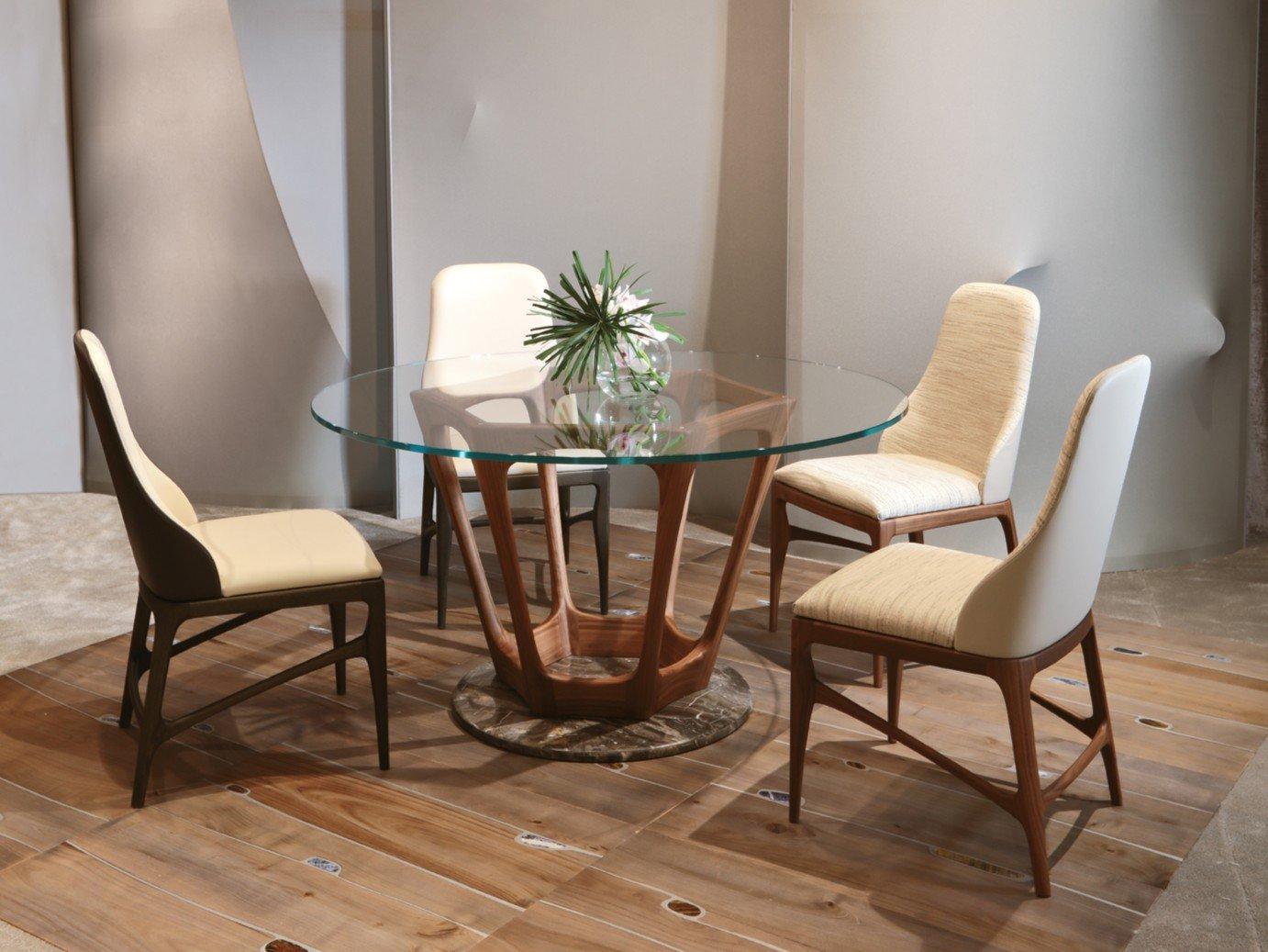 Crystal dining table | Pallante by Ezio Bellotti