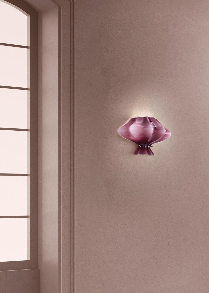 Blown glass wall light | Sweet by Sylcom