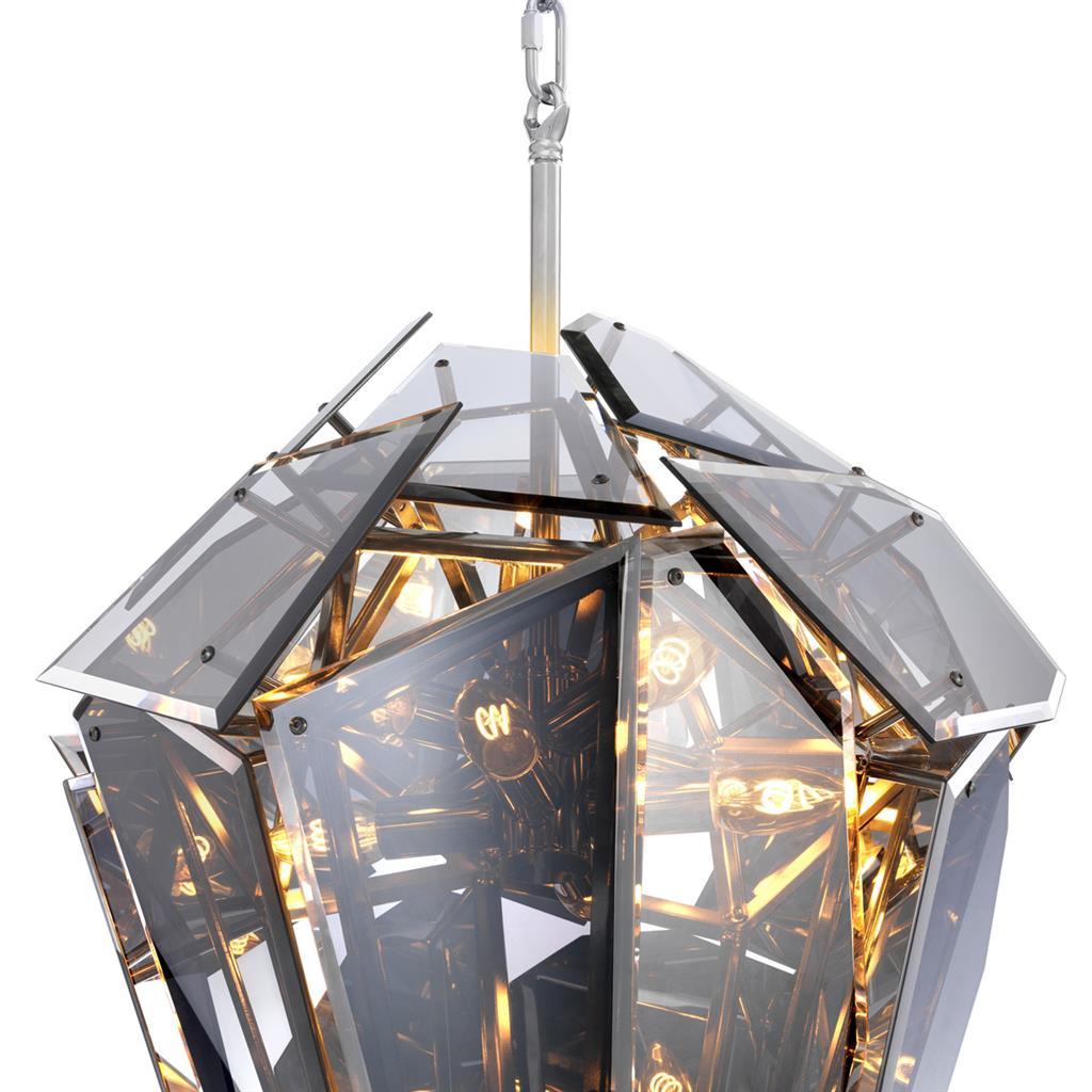 Metal pendant lamp | Shard by Eichholtz