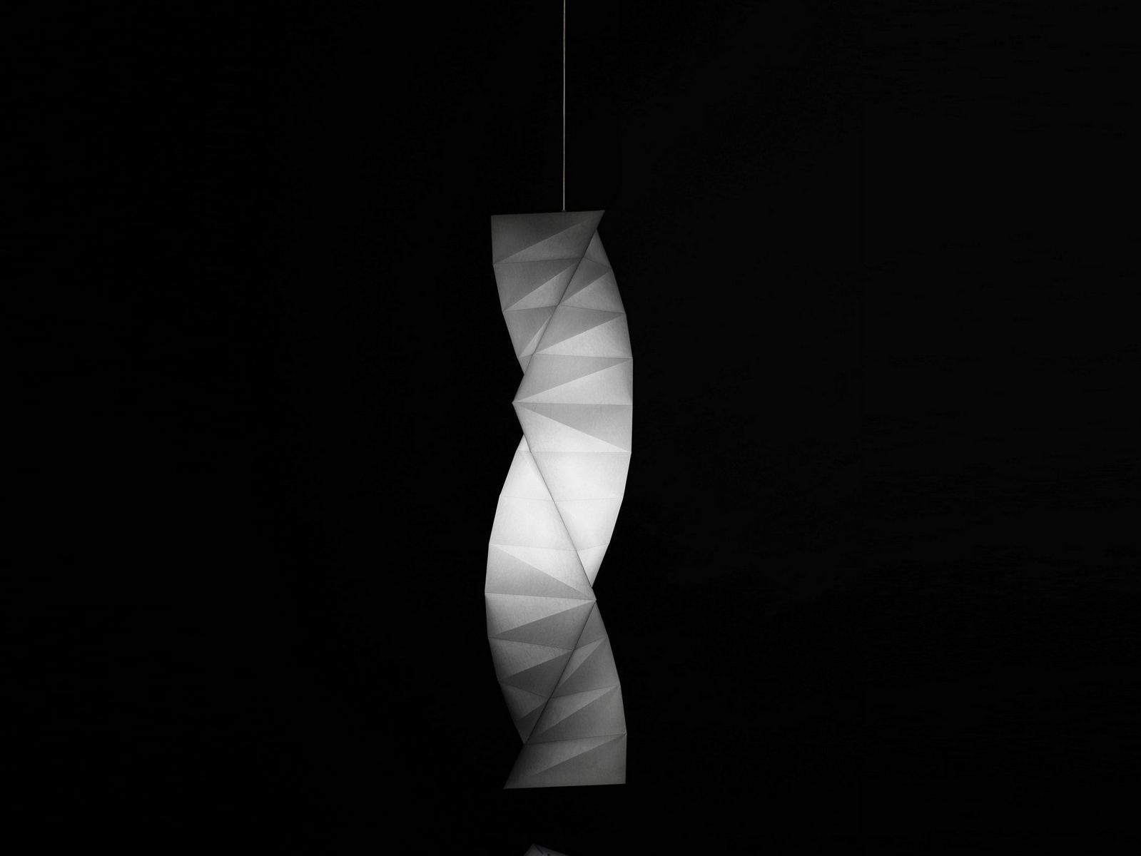 Recycled material pendant lamp | Tatsuno-otoshigo by Artemide