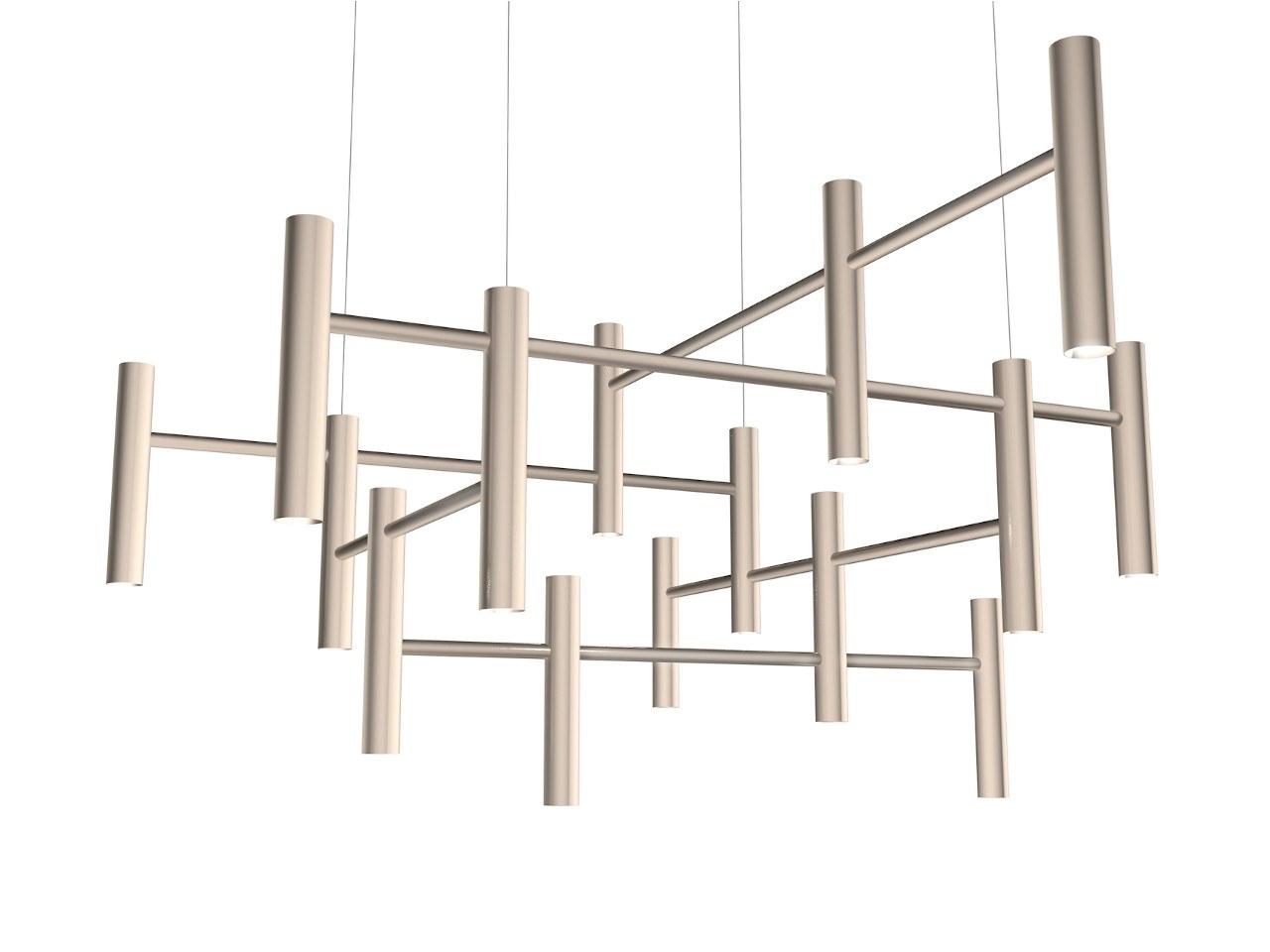 LED aluminium pendant lamp | Evolution S / M / Vertical by Sattler