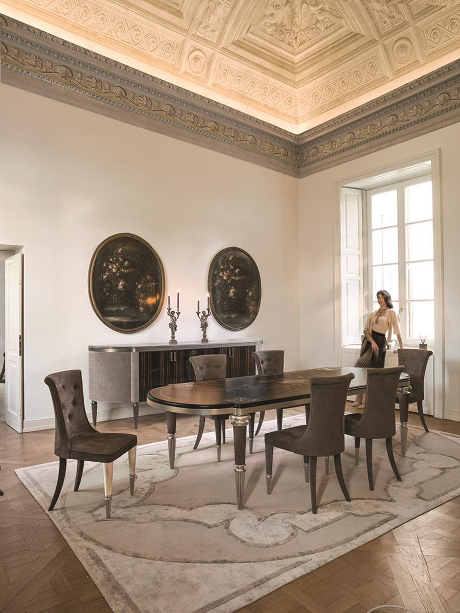 Leather chair | Marion by Longhi