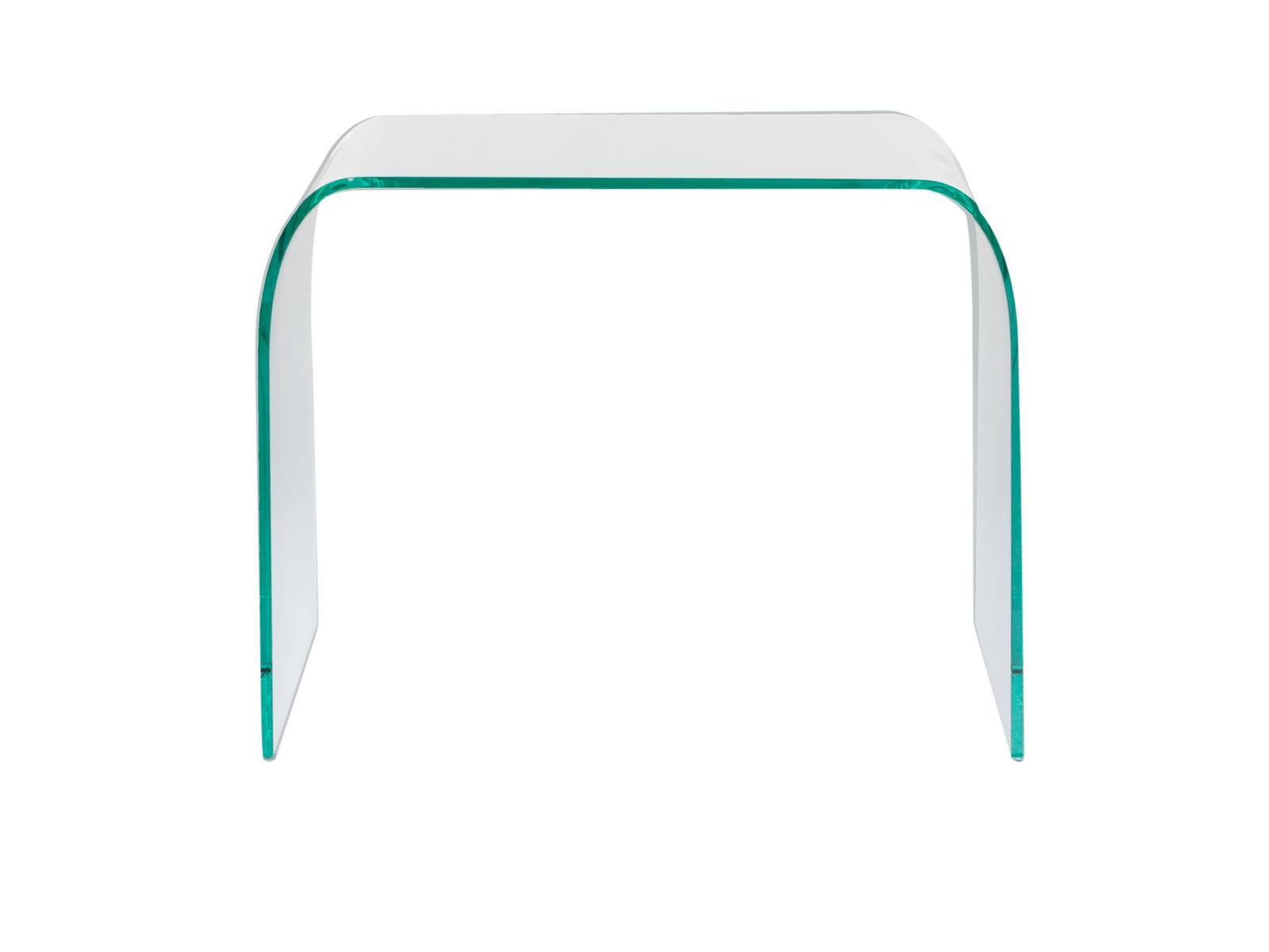 Low rectangular glass coffee table | Classic by Tonin Casa