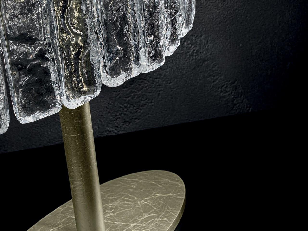 LED glass table lamp | Vegas Tlg by Masiero