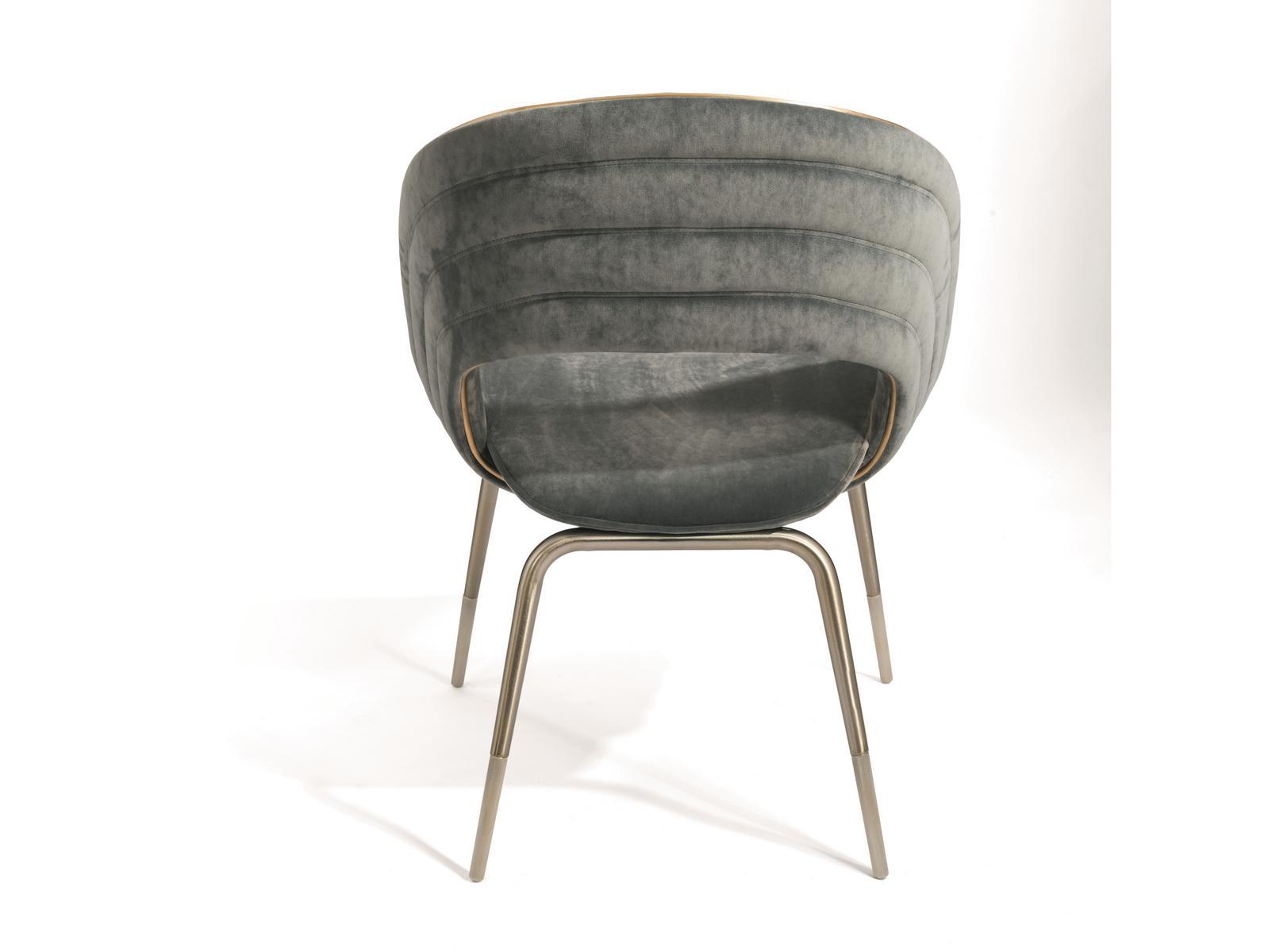 Fabric chair with integrated cushion | Kylo Framed by Visionnair