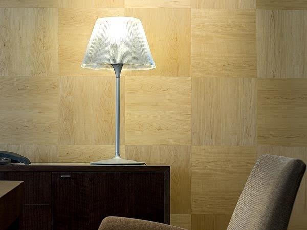 Glass table lamp | Romeo Moon T by Flos