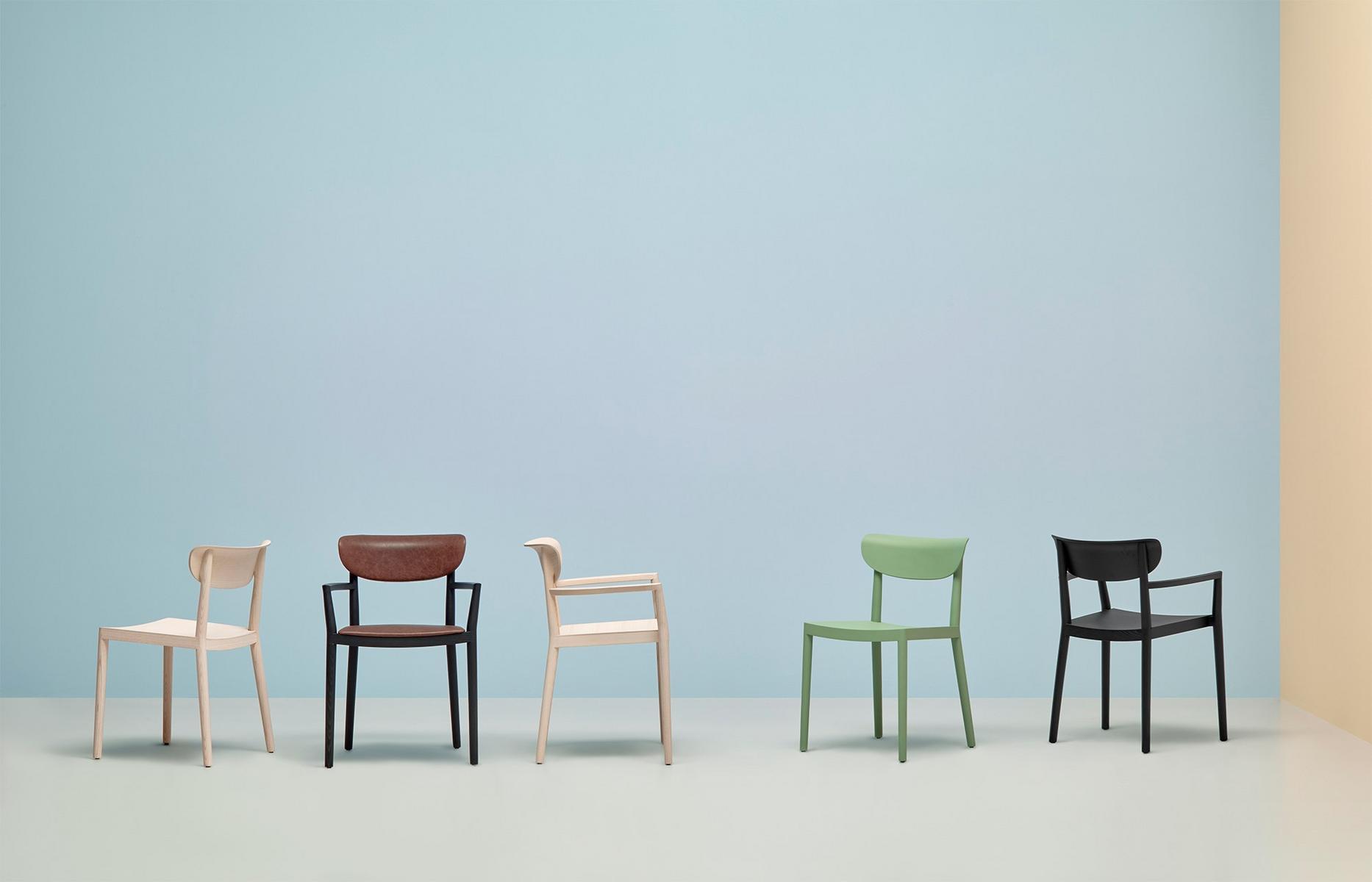 Wooden chair | Tivoli 2800 by Pedrali