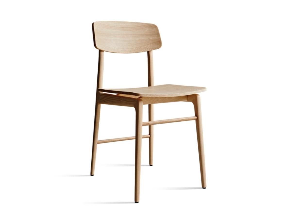 Wooden chair | Woody by Molteni