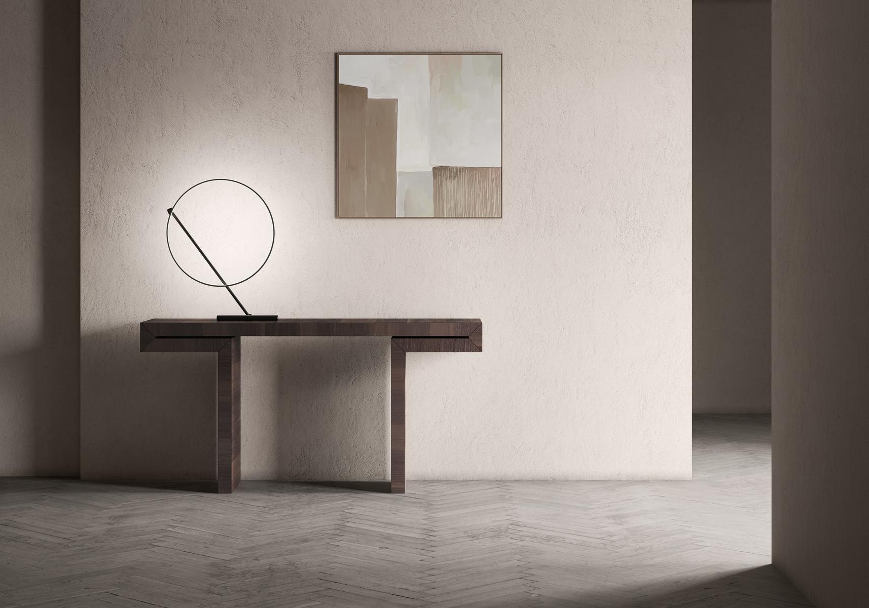 LED table lamp with dimmer | Poise by Kundalini