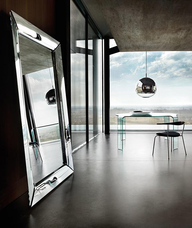 Rectangular mirror | Caadre by Fiam