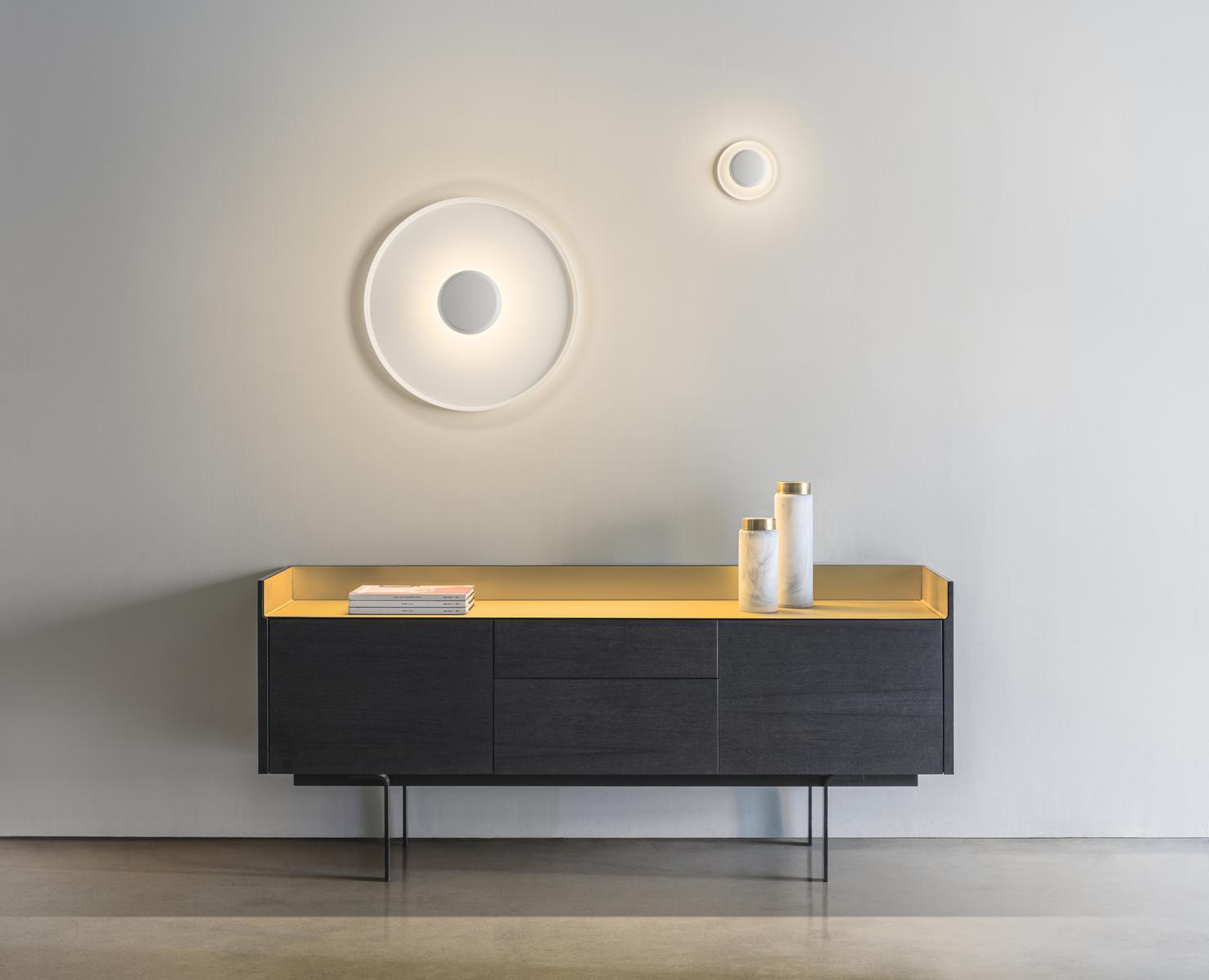 LED aluminium wall lamp | Top by Vibia