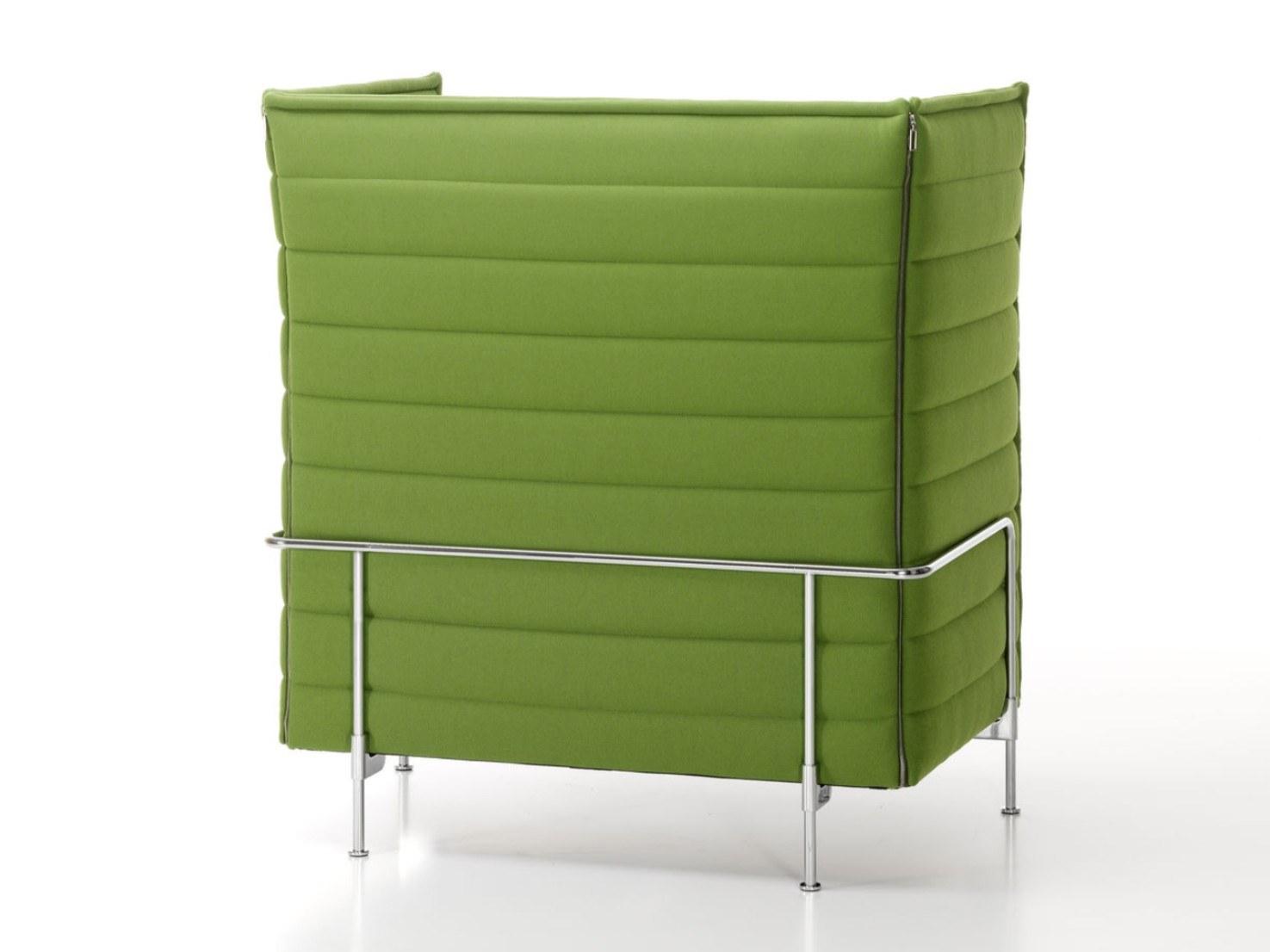 High-back fabric small sofa | Alcove Highback Love Seat by Vitra