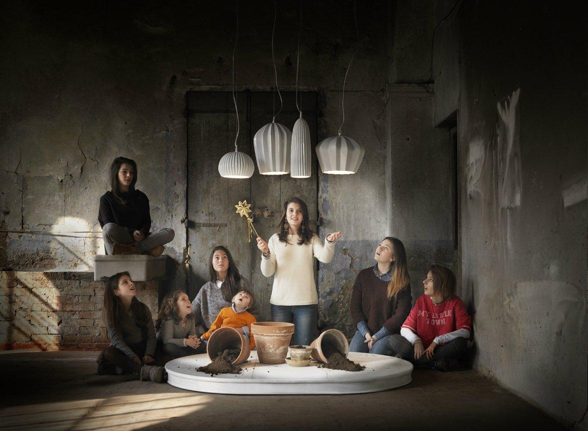 Ceramic pendant lamp | Sahara by Karman