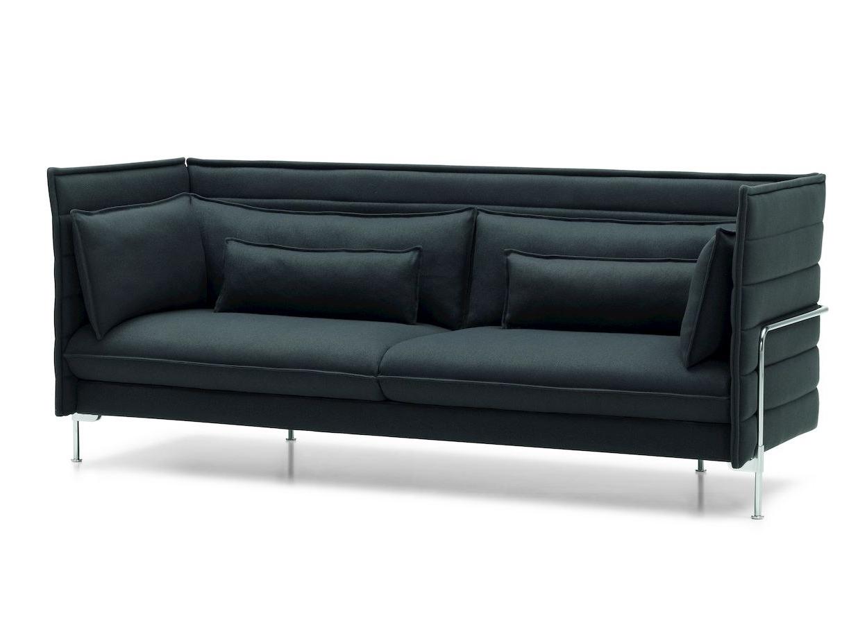 3 seater fabric sofa | Alcove by Vitra
