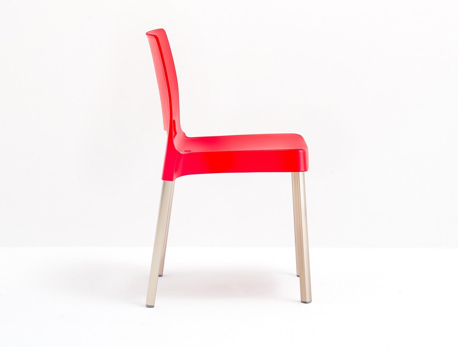 Stackable polypropylene chair | Joi by Pedrali
