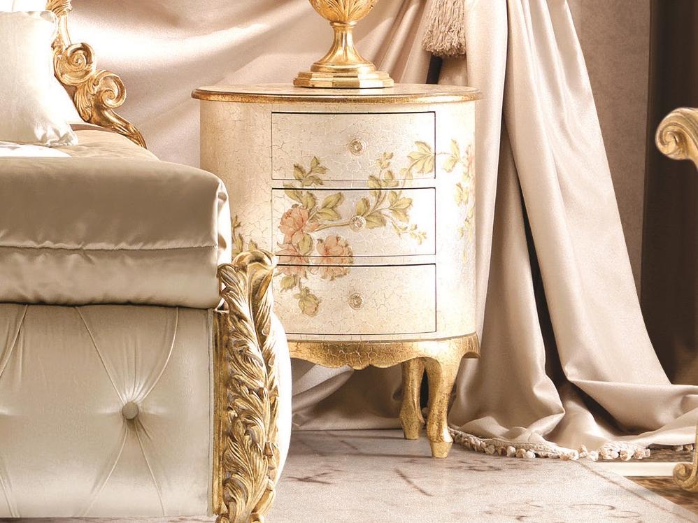 Oval bedside table | Opera by Andrea Fanfani