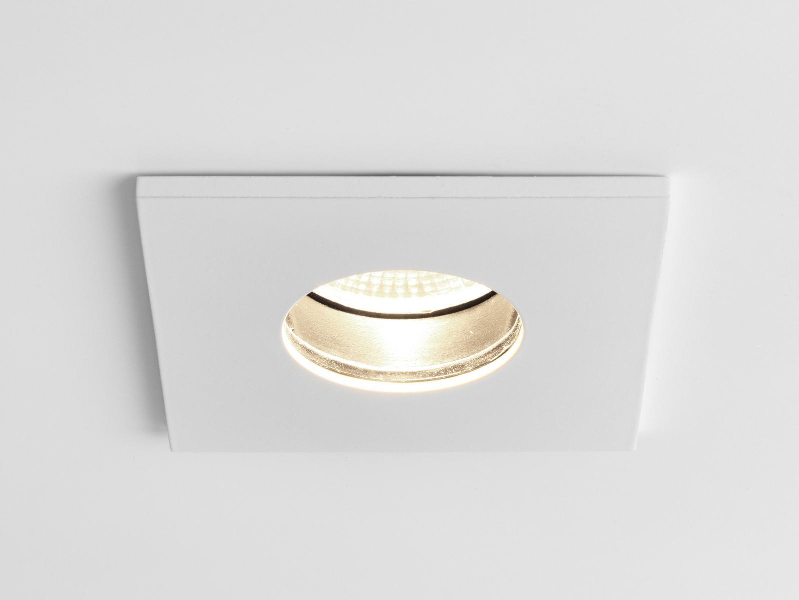 LED square ceiling aluminium spotlight | Obscura Square by Astro lighting