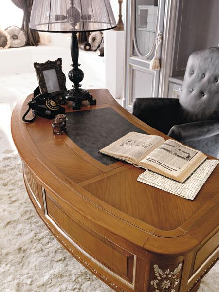 Wooden writing desk with drawers | Napoli by Martini interiors