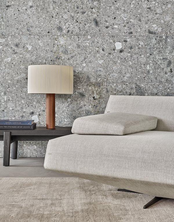 Corner upholstered fabric sofa | Sydney by Poliform