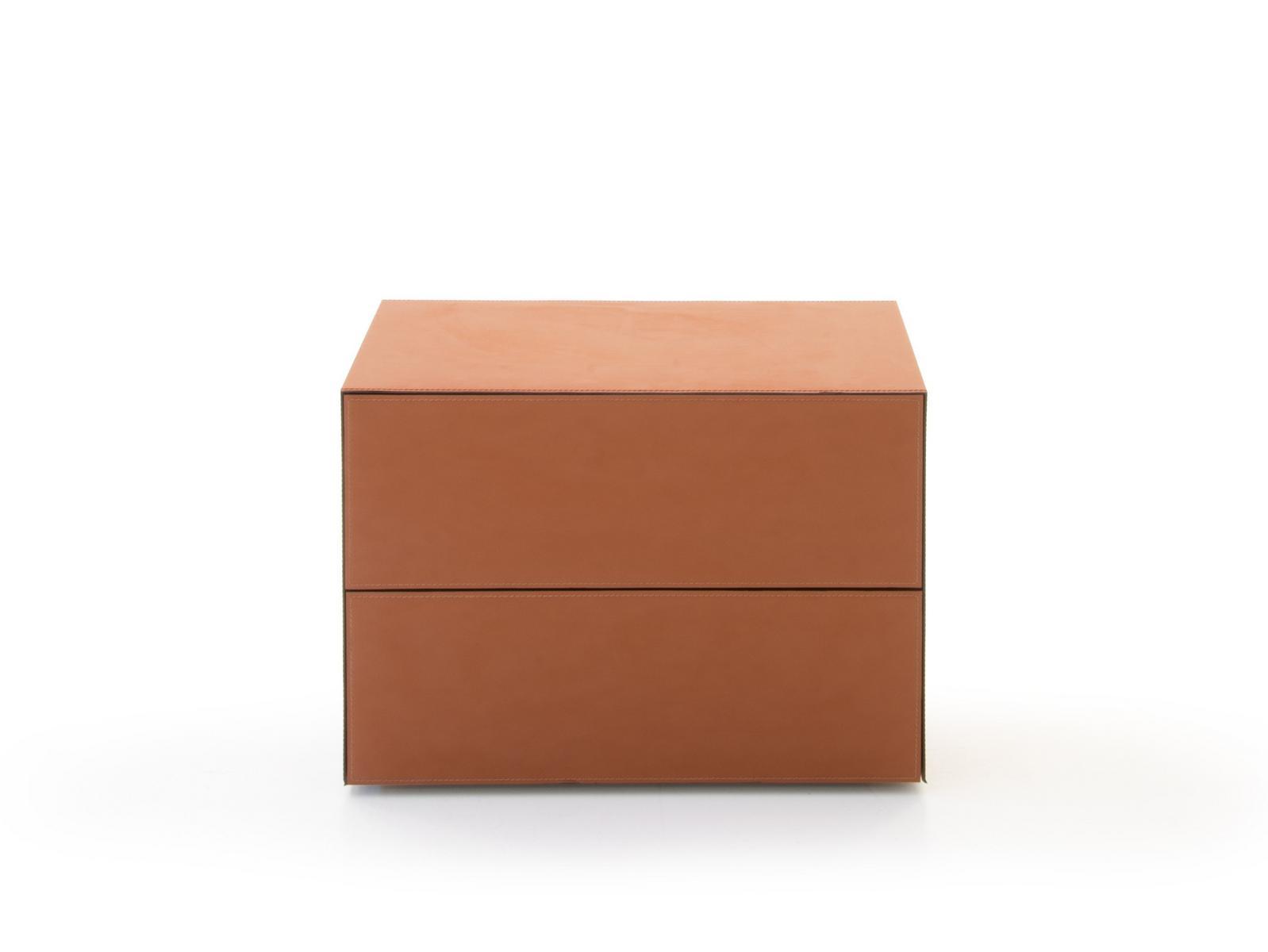 Rectangular wooden bedside table | Norma by Pianca