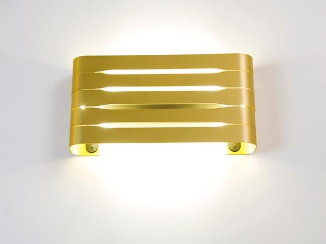 LED aluminium wall lamp | Orgue by Dark