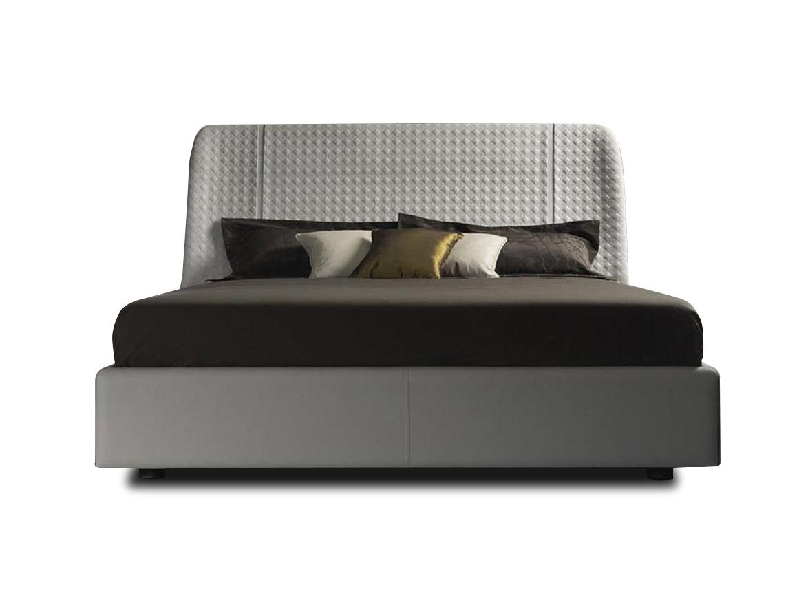 Leather storage bed | Swan by Reflex